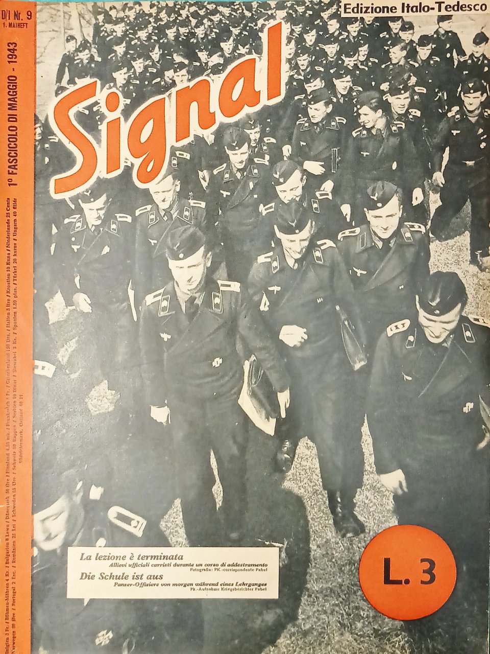 Rivista WWII - Signal N. 9 - 1943 - Versione …