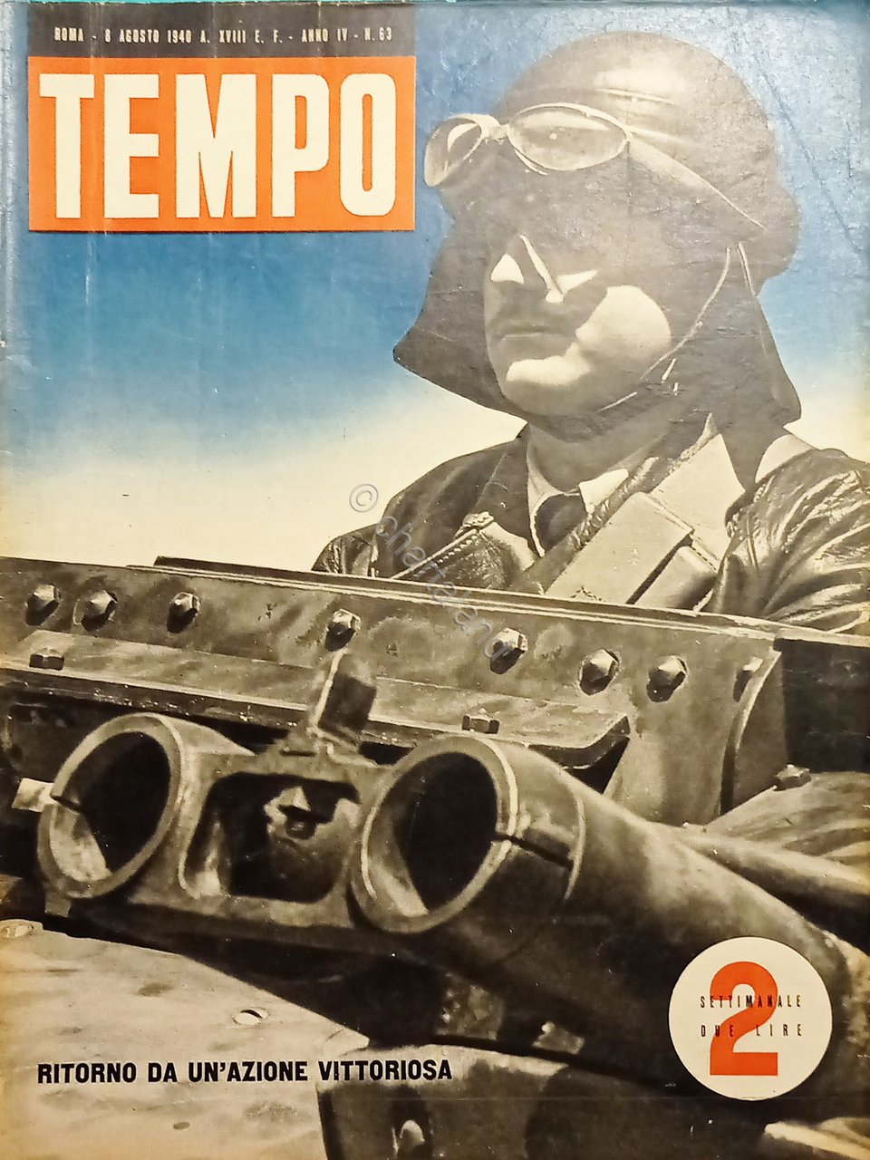 Rivista WWII - Tempo N. 63 - Ritorno da un …