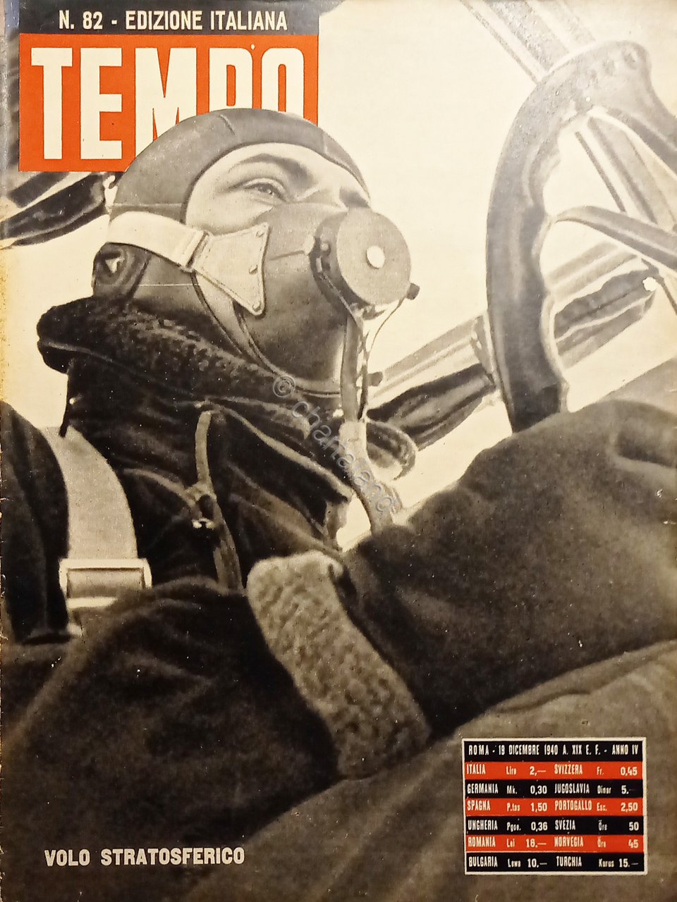 Rivista WWII - Tempo N. 82 - Volo stratosferico - …