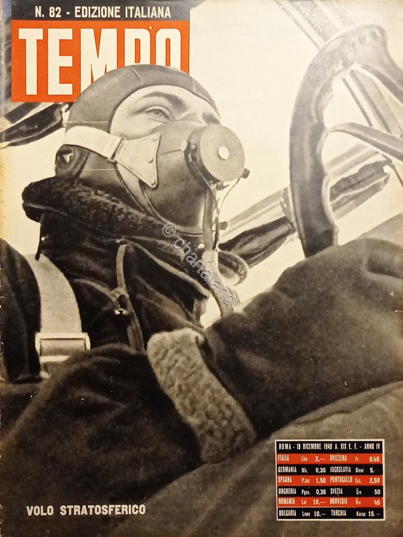 Rivista WWII - Tempo N. 82 - Volo stratosferico - …
