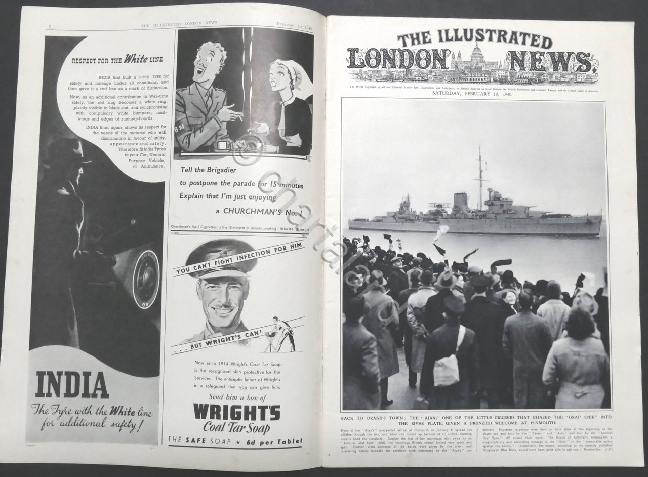 Rivista WWII - The Illustrated London News - N. 5260 …