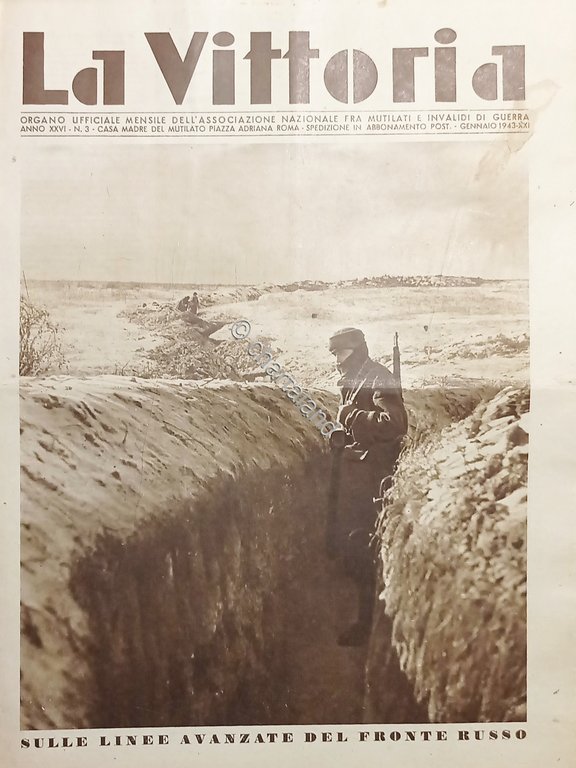 Rivista WWII Ass. Naz. mutilati e invalidi di Guerra La …