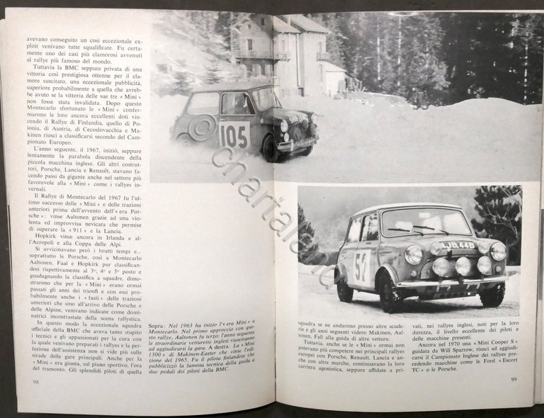 Roberto Bonetto - Rallyes - 1^ ed. 1971