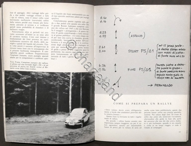 Roberto Bonetto - Rallyes - 1^ ed. 1971