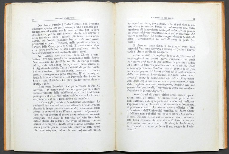 Roberto Farinacci - Realtà Storiche - 1^ ed. 1939