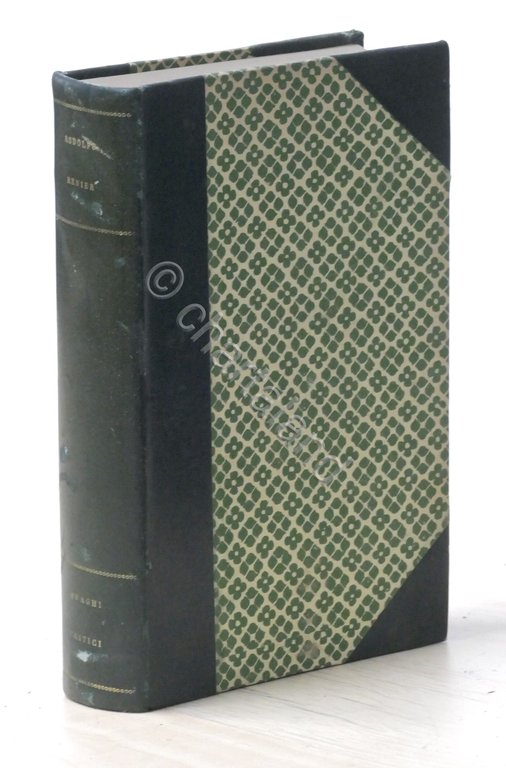 Rodolfo Renier - Svaghi Critici - ed. 1910 Laterza