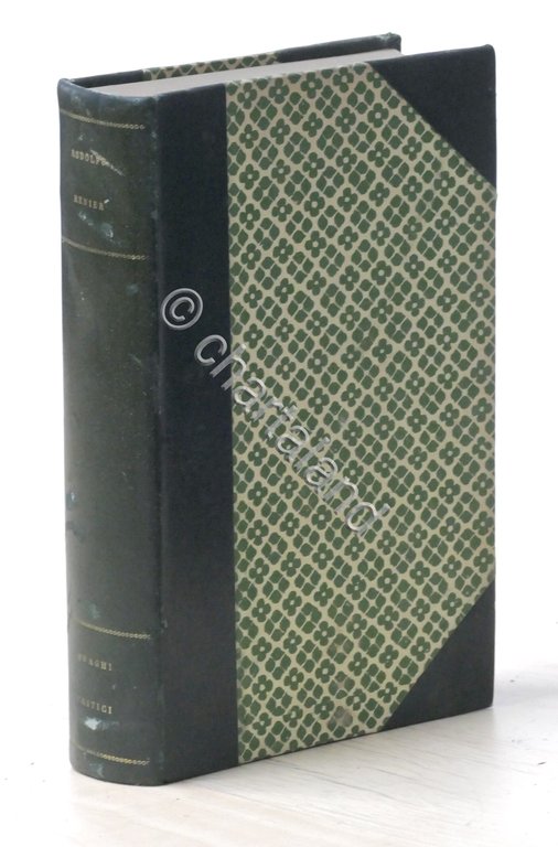 Rodolfo Renier - Svaghi Critici - ed. 1910 Laterza