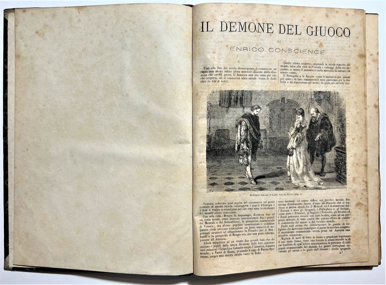 Romanzo - E. Conscience - Il demone del giuoco - …