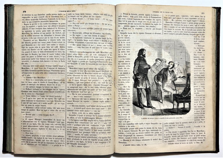 Romanzo - P. De-Kock - L'Amante della Luna - ed. …