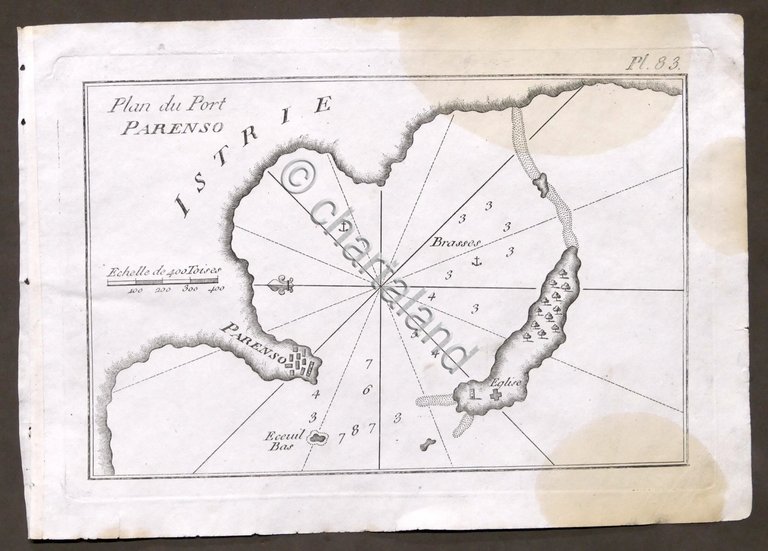 Roux - Istrie - Plan du Port Parenso - Stampa …