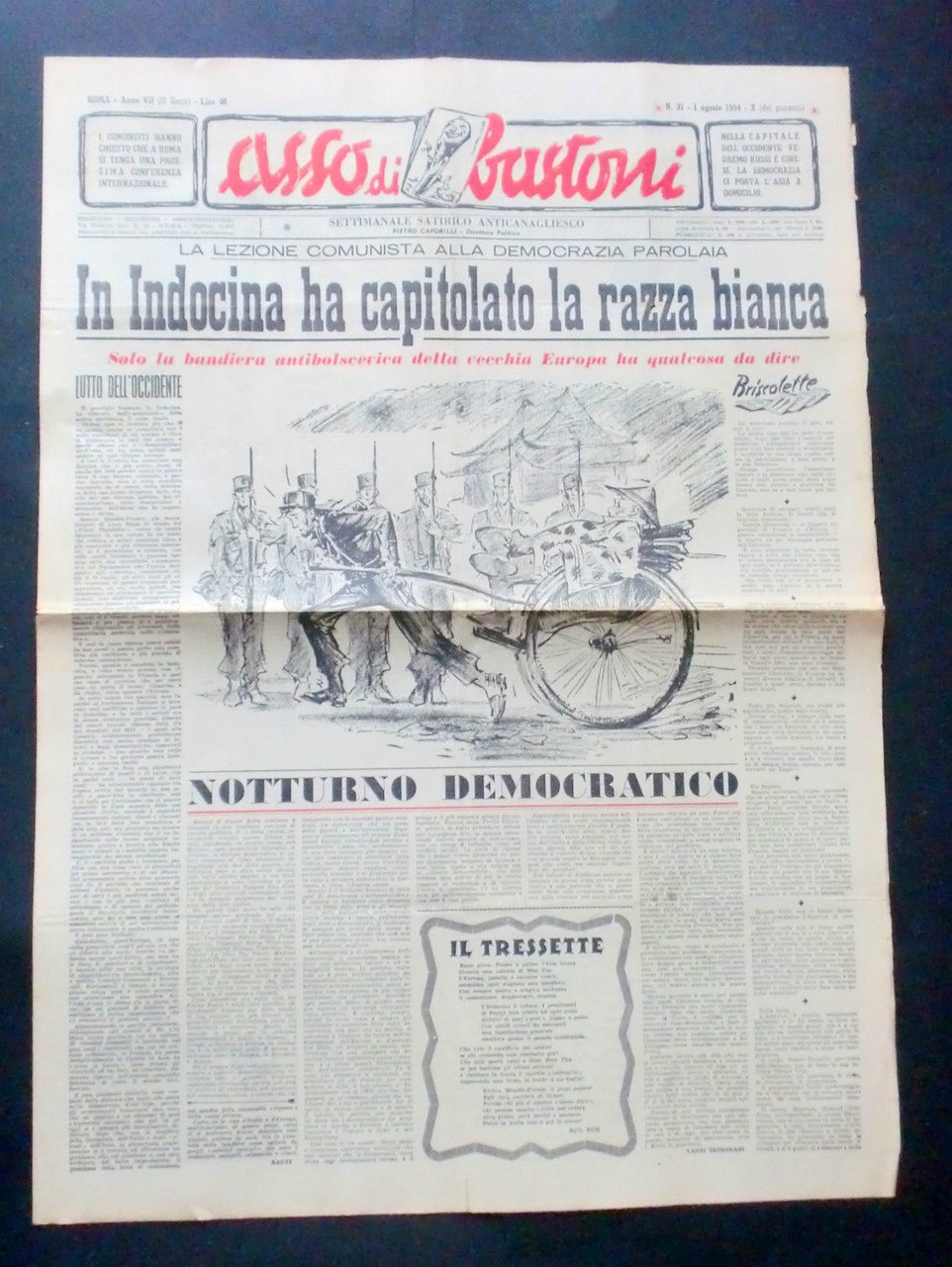 RSI - MSI - Giornale Asso di Bastoni - Anno … | Immagine principale