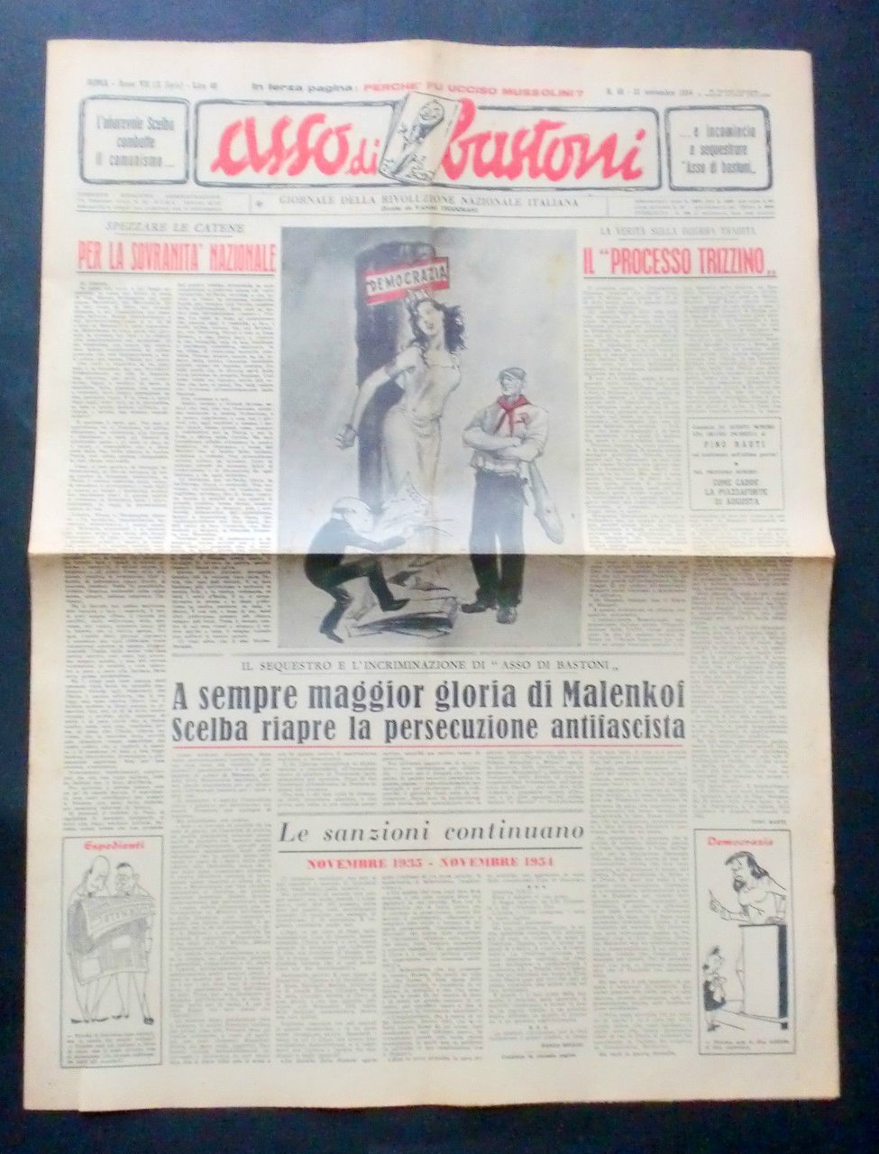 RSI - MSI - Giornale Asso di Bastoni - Anno … | Immagine principale