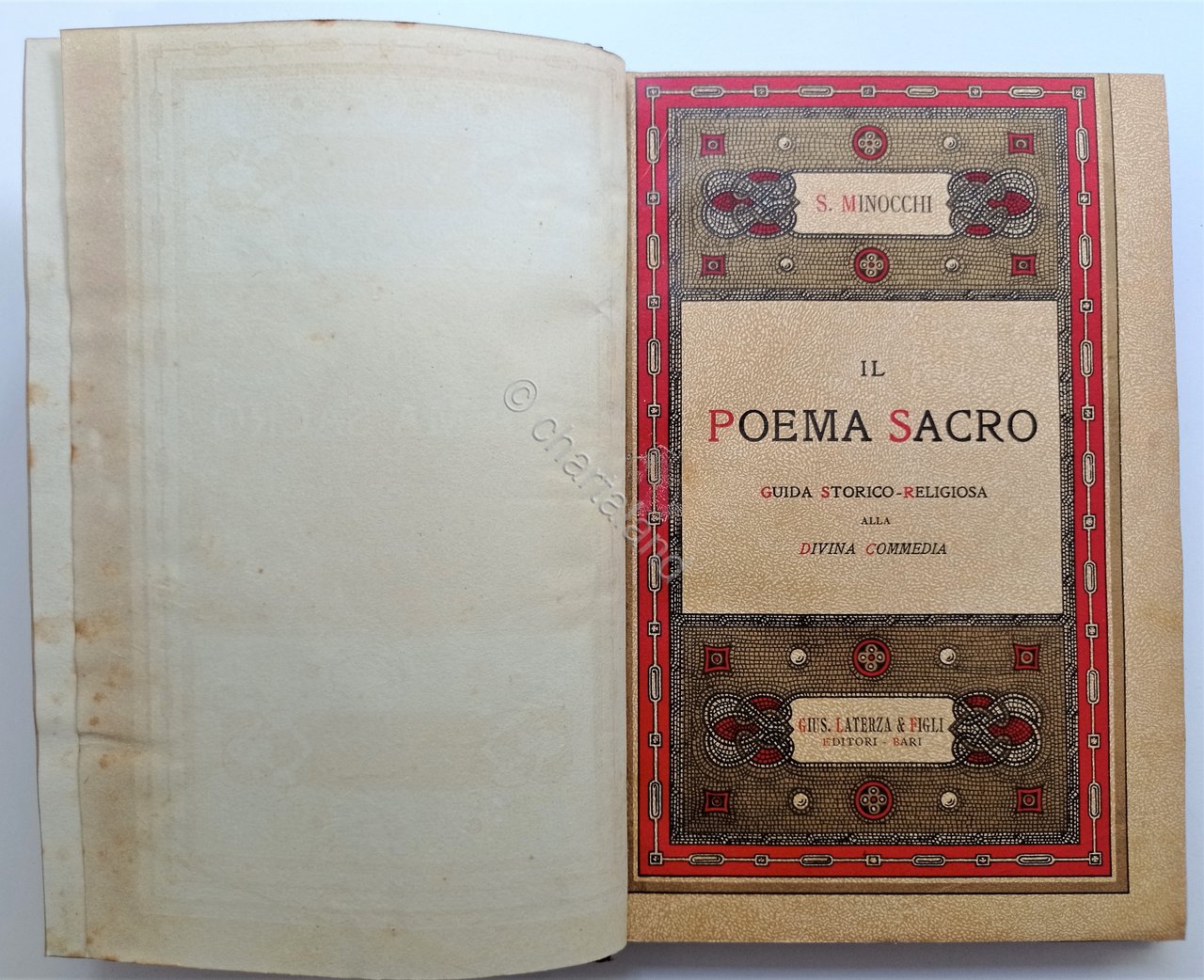 S. Minocchi - Il Poema Sacro: Guida storico-religiosa alla Divina …