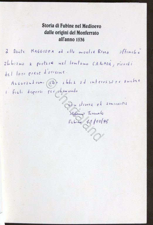 S. Ticineto - Storia di Fubine nel Medioevo - 1^ …