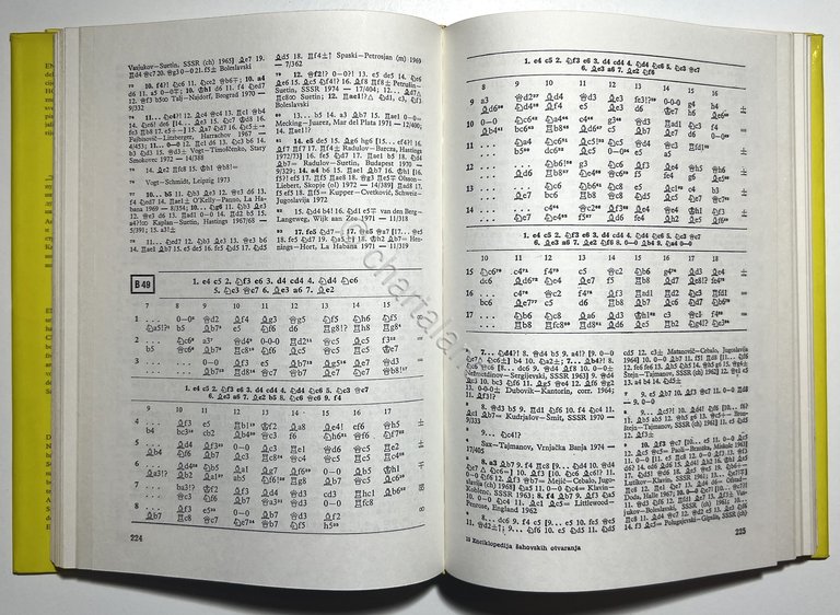 Sahovski Informator Beograd - Enciclopedia delle aperture negli scacchi B …