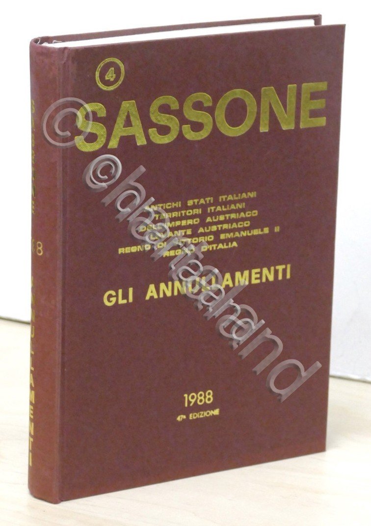Sassone - Gli annullamenti - Antichi stati italiani - Regno …