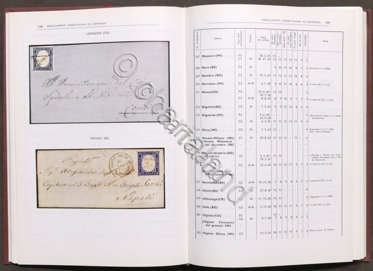 Sassone - Gli annullamenti - Antichi stati italiani - Regno …