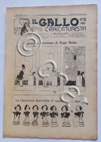 Satira Caricature - Il Gallo Caricaturista - Anno XXI - …