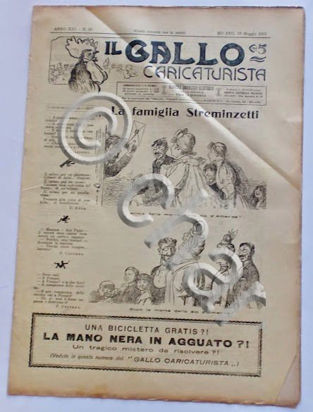 Satira Caricature - Il Gallo Caricaturista - Anno XXI - …