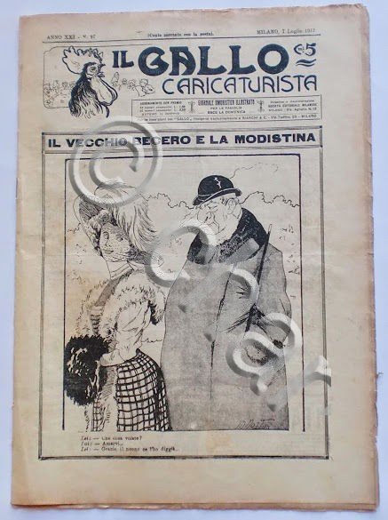 Satira Caricature - Il Gallo Caricaturista - Anno XXI - …