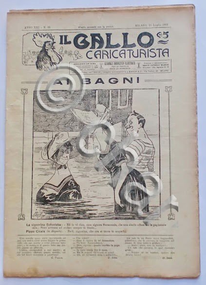 Satira Caricature - Il Gallo Caricaturista - Anno XXI - …