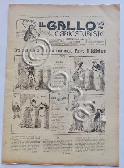 Satira Caricature - Il Gallo Caricaturista - Anno XXI - …