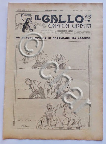 Satira Caricature - Il Gallo Caricaturista - Anno XXI - …