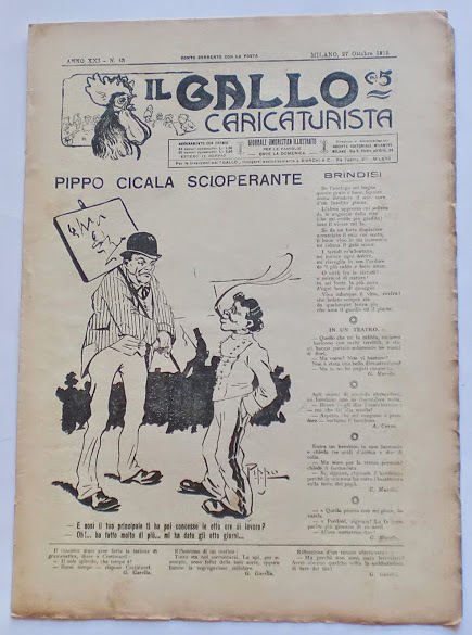Satira Caricature - Il Gallo Caricaturista - Anno XXI - …
