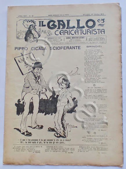 Satira Caricature - Il Gallo Caricaturista - Anno XXI - …