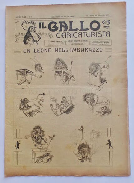 Satira Caricature - Il Gallo Caricaturista - Anno XXI - …