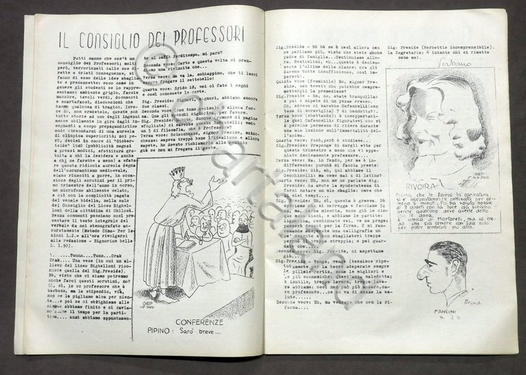 Satira Goliardia - Giornale Gioberteide - Liceo Gioberti Torino - …