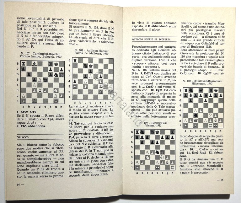 Scacchi - E. Paoli - L'arte della combinazione scacchistica - …