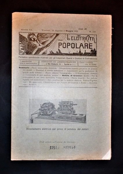 Scienza e Tecnica - Elettrotecnica - L'elettricità popolare - N. 124 - Anno VI