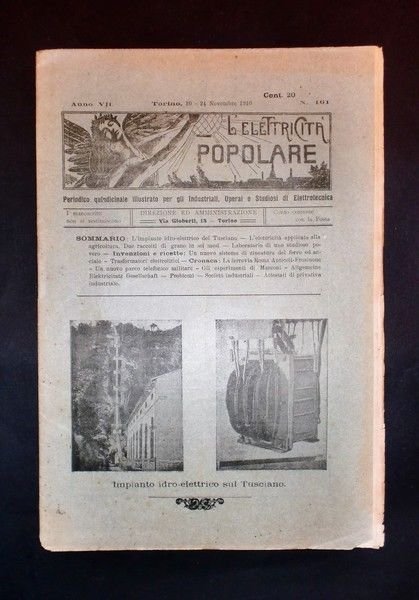 Scienza e Tecnica - Elettrotecnica - L'elettricità popolare - N. 161 - Anno VII