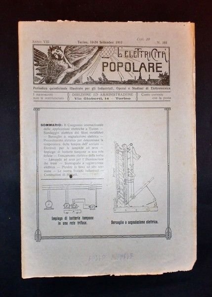Scienza e Tecnica - Elettrotecnica - L'elettricità popolare - N. 181 - Anno VIII