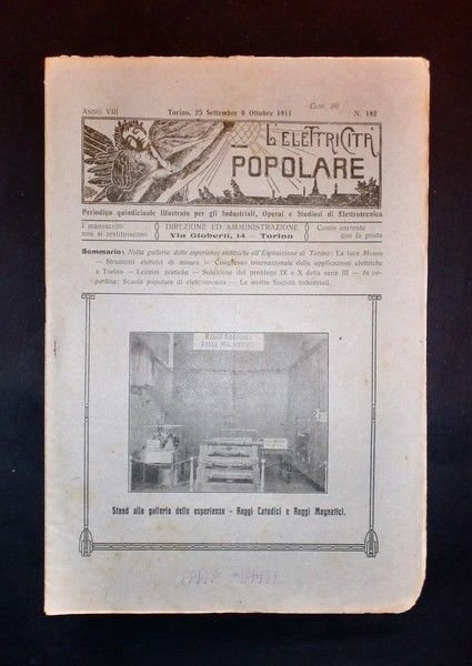Scienza e Tecnica - Elettrotecnica - L'elettricità popolare - N. 182 - Anno VIII