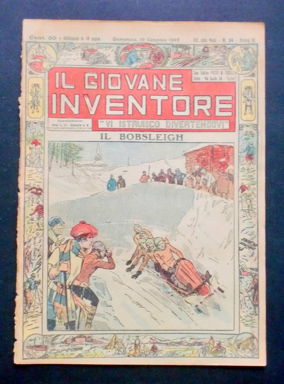 Scienza e Tecnica - Il Giovane Inventore - Il Bobsleigh … | Immagine principale