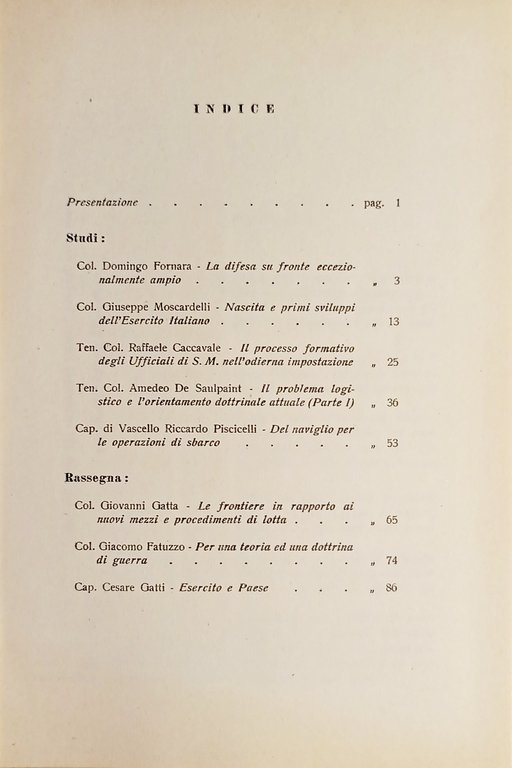 Scuola di Guerra - Bollettino d'Informazioni N. 1 Gennaio - …