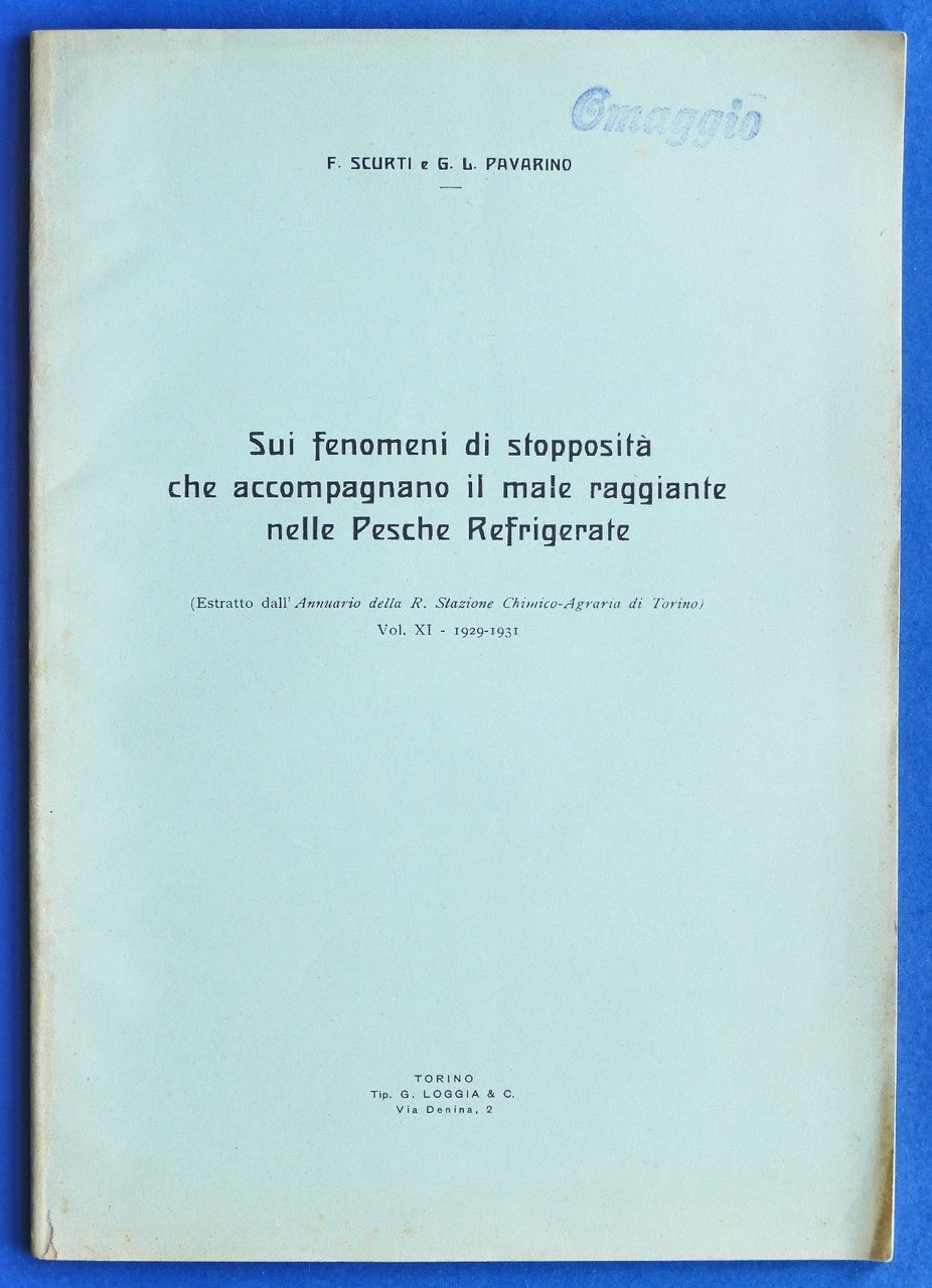 Scurti Pavarino - Sui fenomeni di stopposità nelle Pesche Refrigerate … | Immagine principale