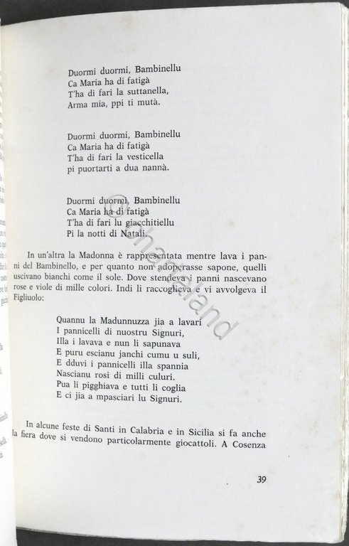 Sestino De Santis - Saggio di folklore calabrese - ed. …