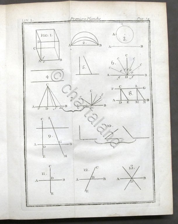 Settecentina - Geometrie metaphysique ou essai d'analyse - 1^ ed. …