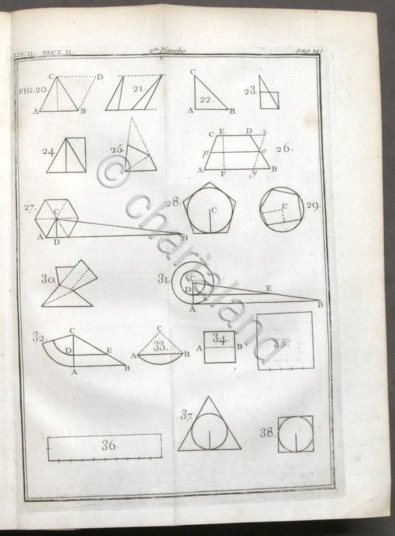 Settecentina - Geometrie metaphysique ou essai d'analyse - 1^ ed. …
