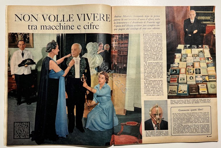 Rivista Epoca n. 227 - 1955 Mondadori - Fotografata la …