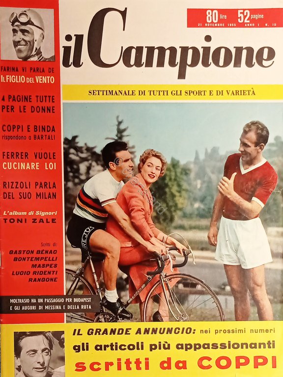 Settimanale - Il Campione N. 10 - Ciclista Guido Messina … | Immagine Gallery 1