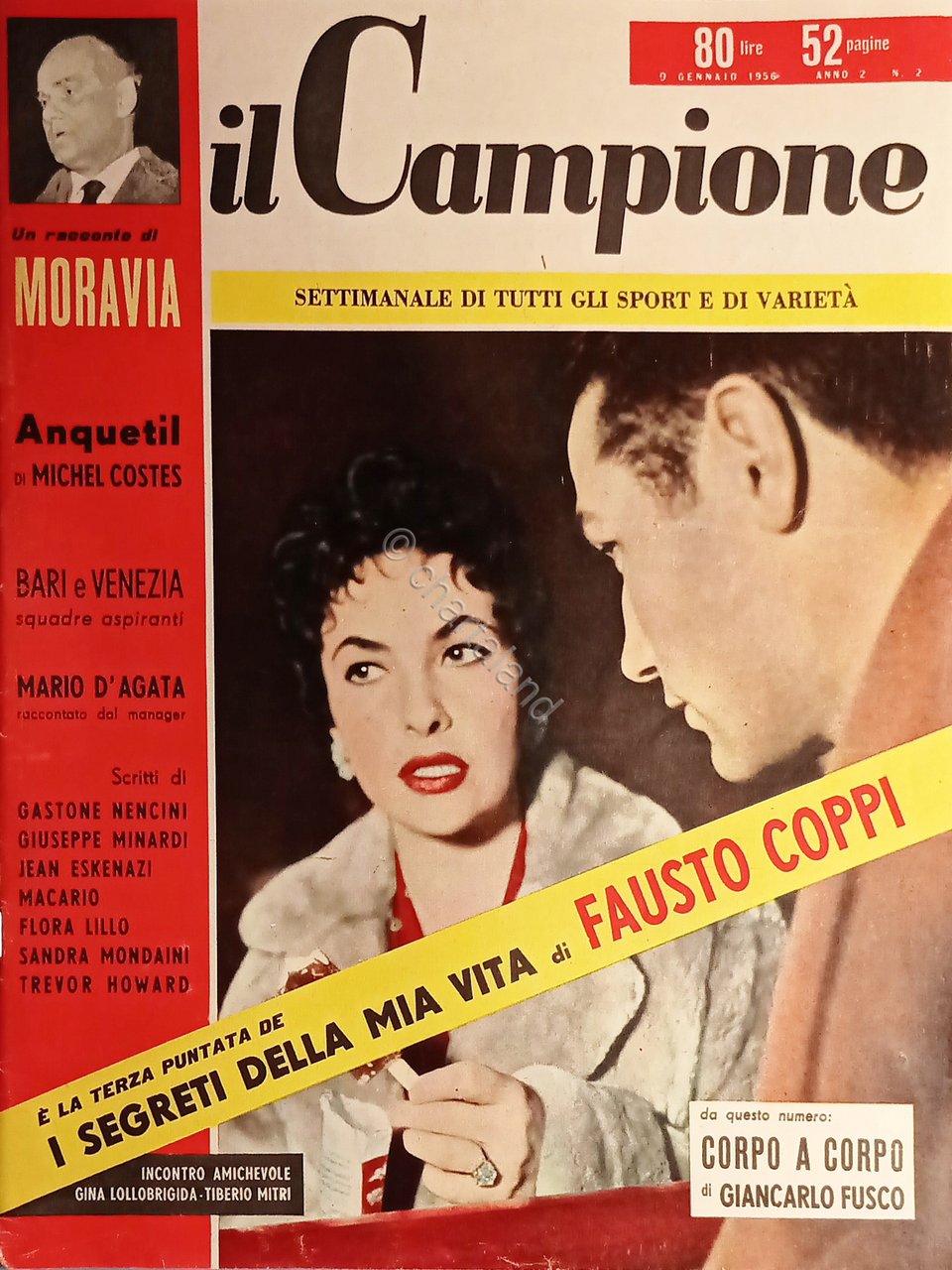 Settimanale - Il Campione N. 2 - Gina Lollobrigida e …