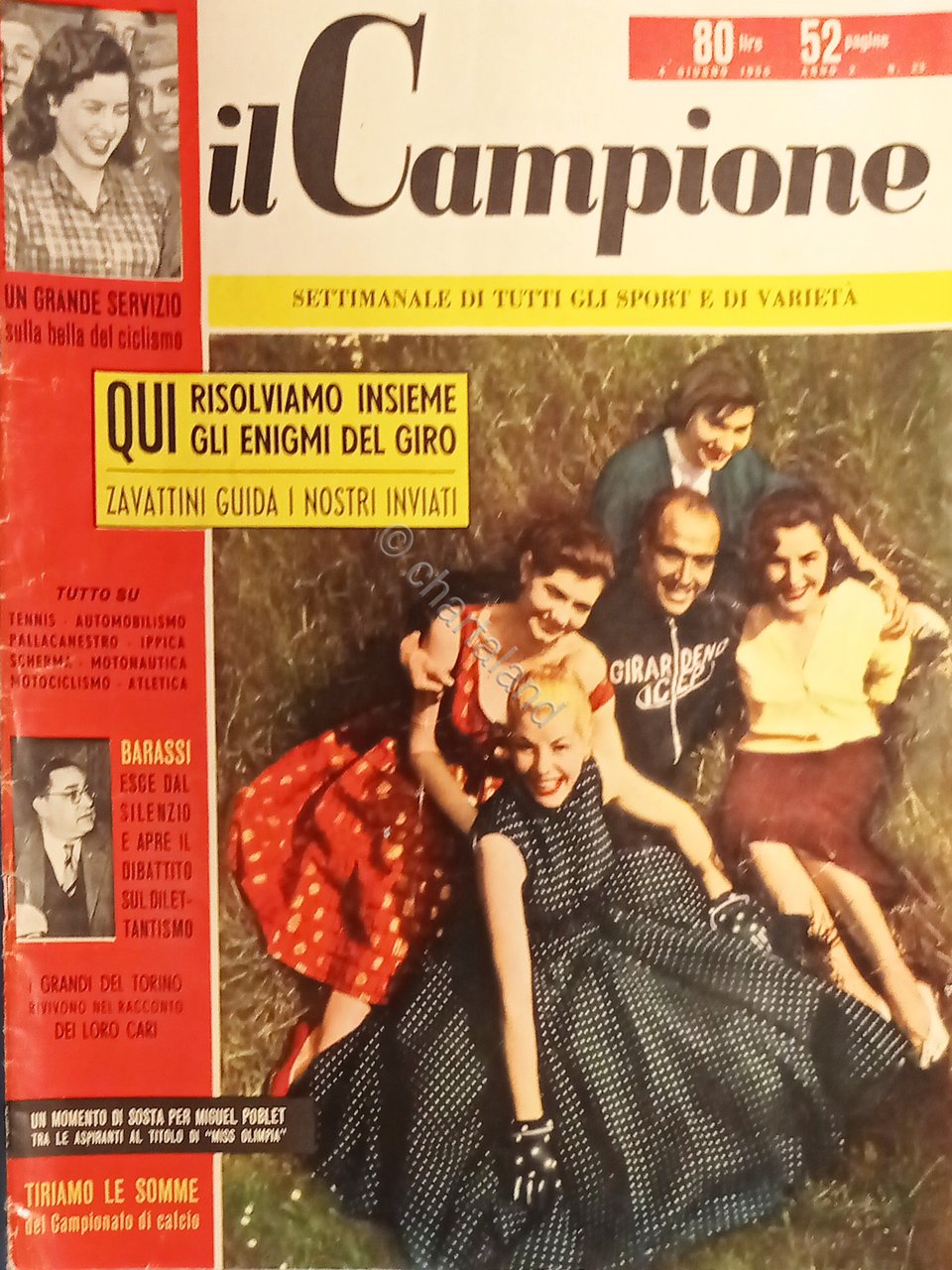 Settimanale - Il Campione N. 23 - Ciclista Miguel Poblet …