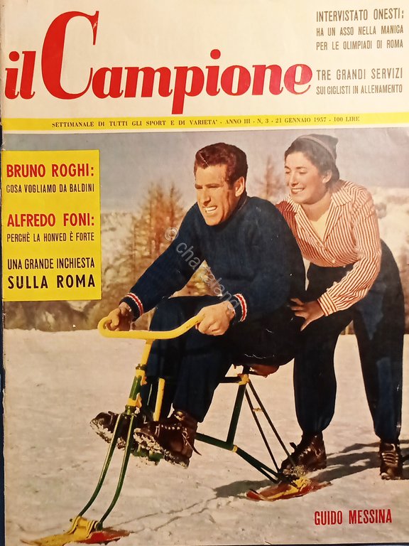Settimanale - Il Campione N. 3 - Ciclista Guido Messina … | Immagine Gallery 1