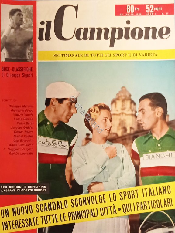Settimanale - Il Campione N. 31 - Odette Goddet con …