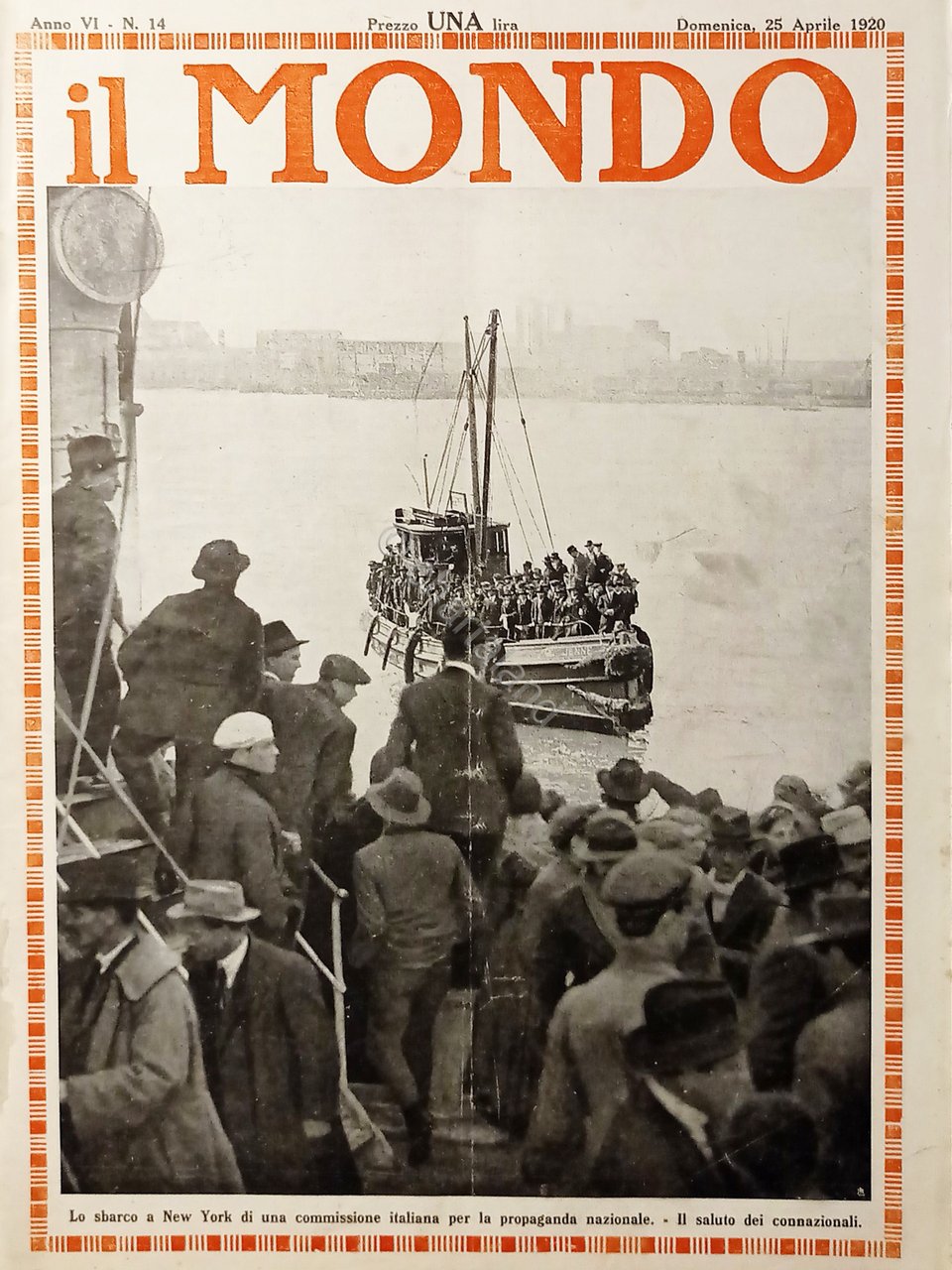 Settimanale - Il Mondo N. 14 - Lo sbarco a …