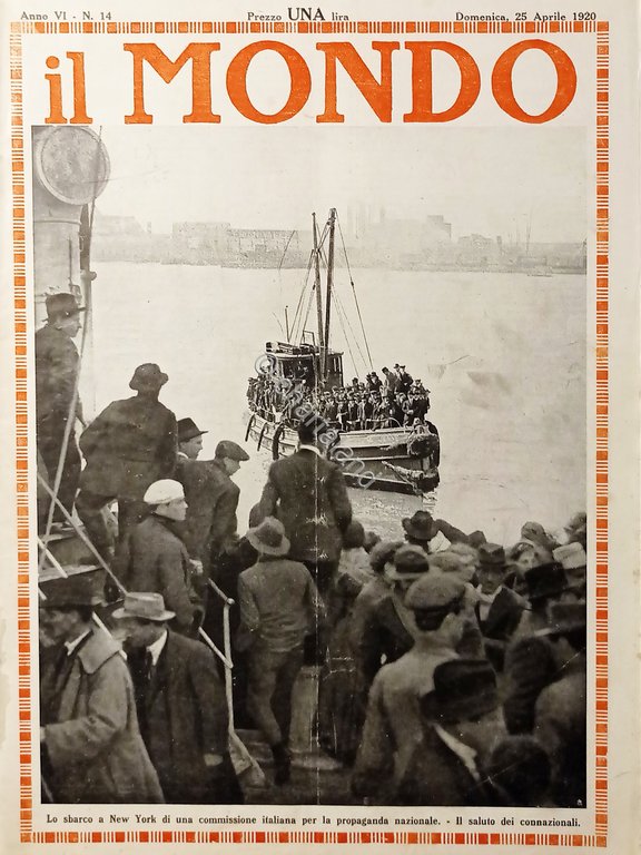 Settimanale - Il Mondo N. 14 - Lo sbarco a …